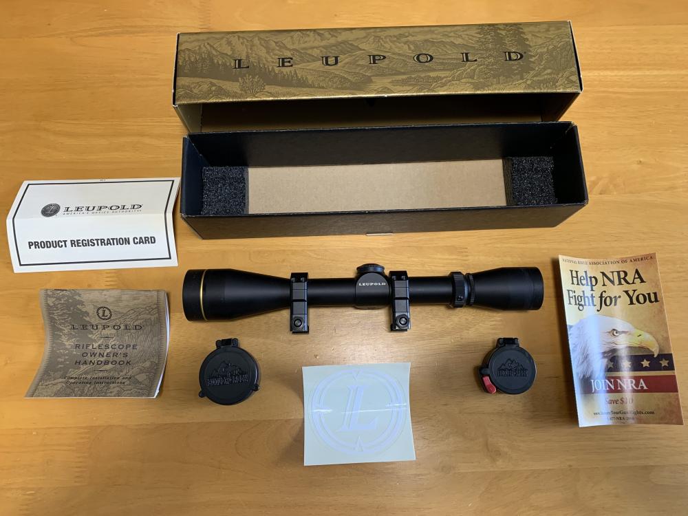 実物スコープ リューポルドVX2 3-9×40 リューポルドQRWリング付 実物スコープ リューポルドVX2 3-9×40 リューポルドQRWリング付