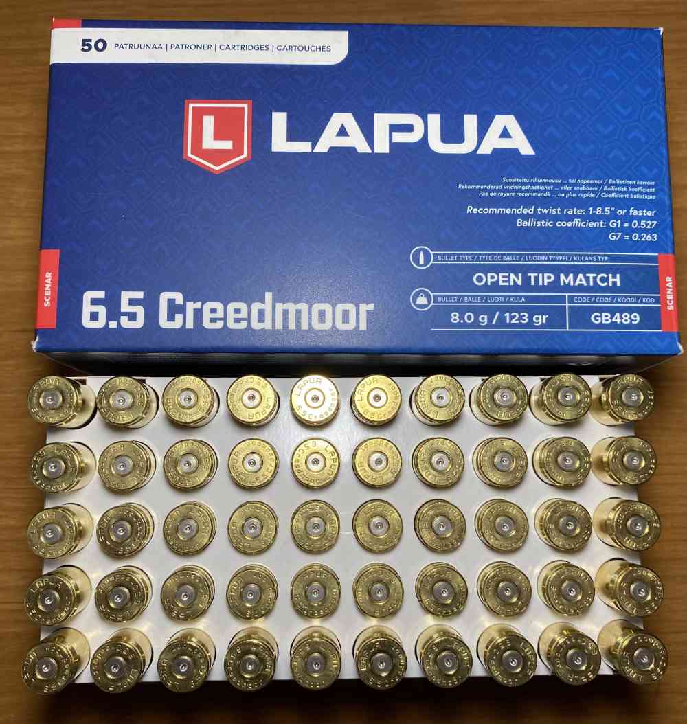 Lapua 6.5クリードモア薬莢 50個のフリマ情報 | ガンオク