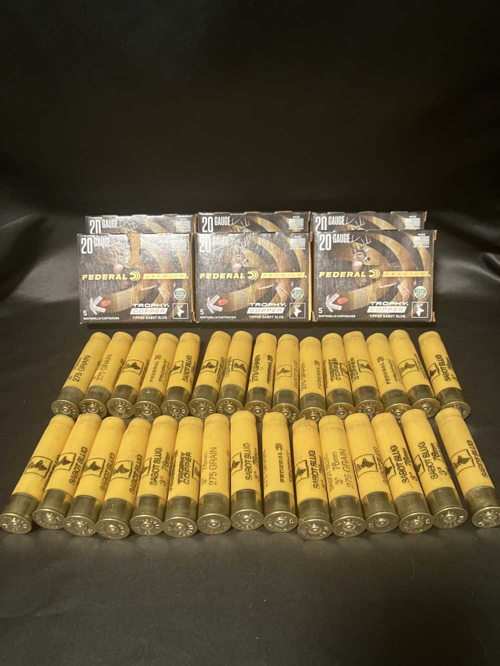 「フェデラル　20番　3インチ　空薬莢　30個」のメイン画像