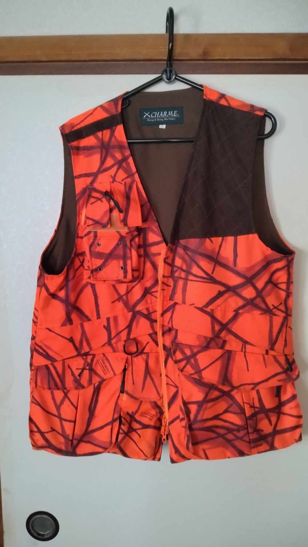 「狩猟ベスト左利き用」のメイン画像