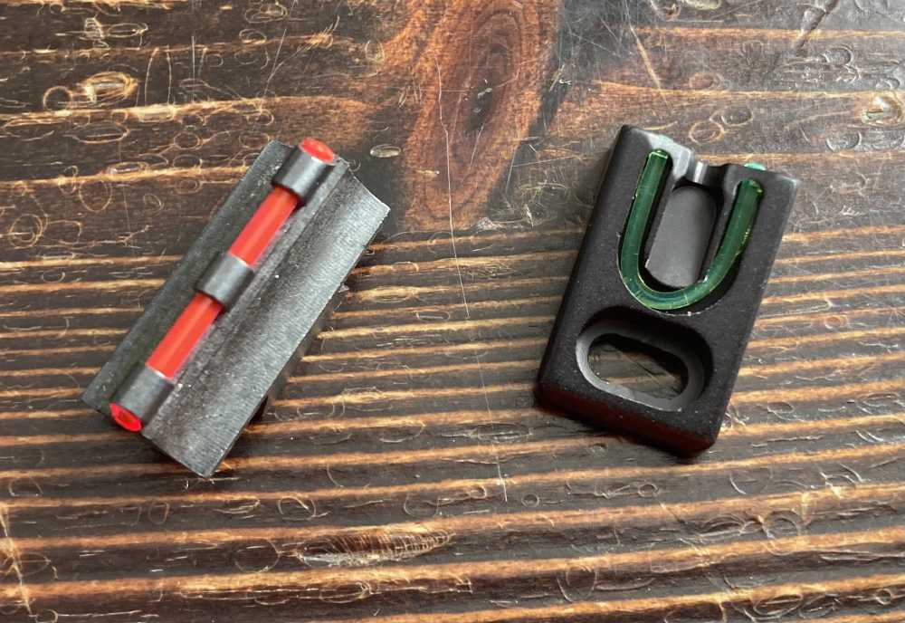 「ウィリアムス ファイヤーサイト レミントン 照星 照門 蛍光サイト」のメイン画像