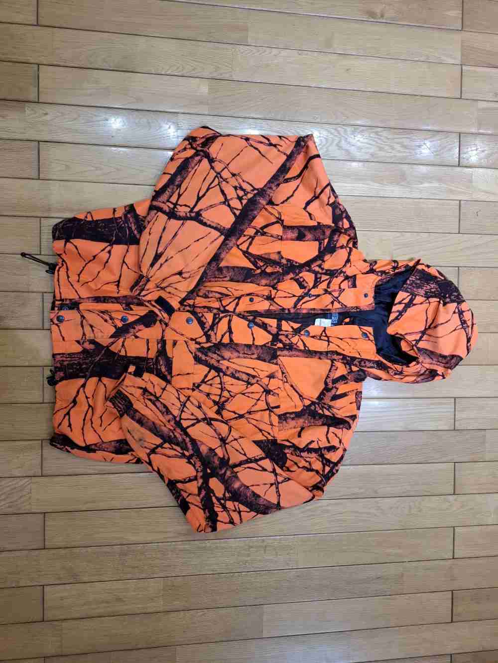 「狩猟用ジャケットオレンジ迷彩」のメイン画像