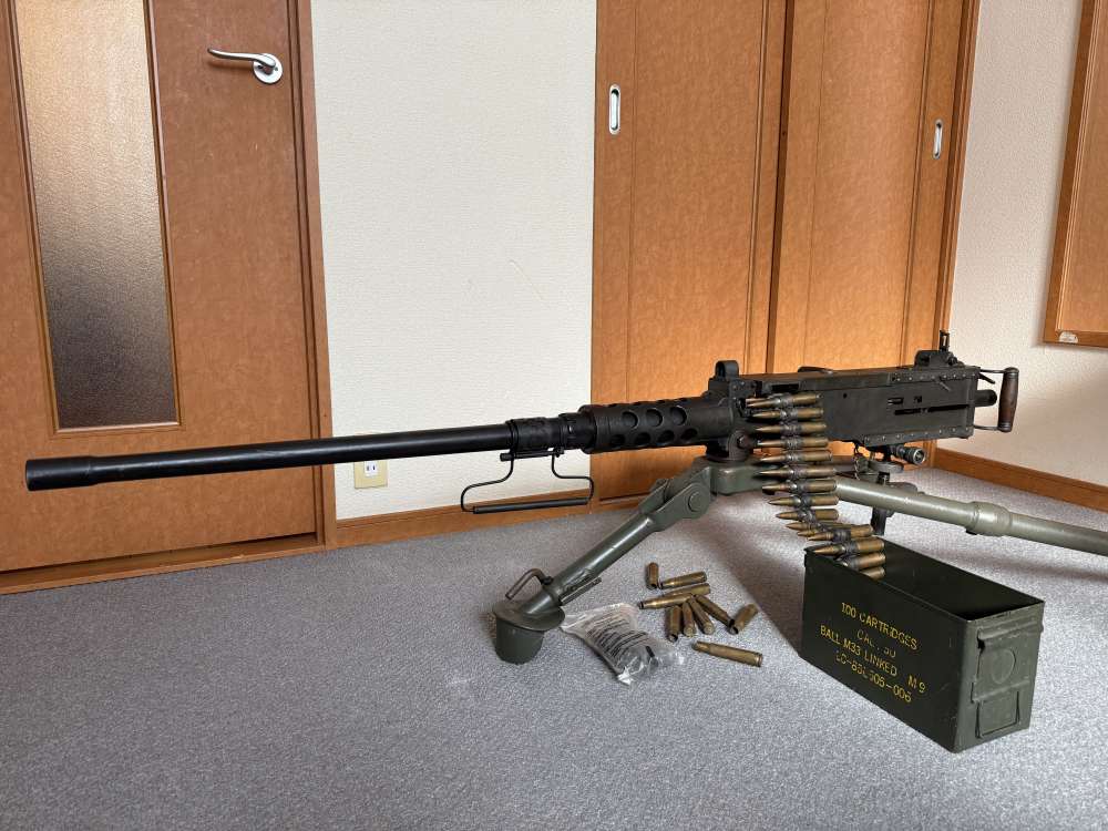 「無可動 ブローニングM2重機関銃 ダミーカート等フルセット」のメイン画像