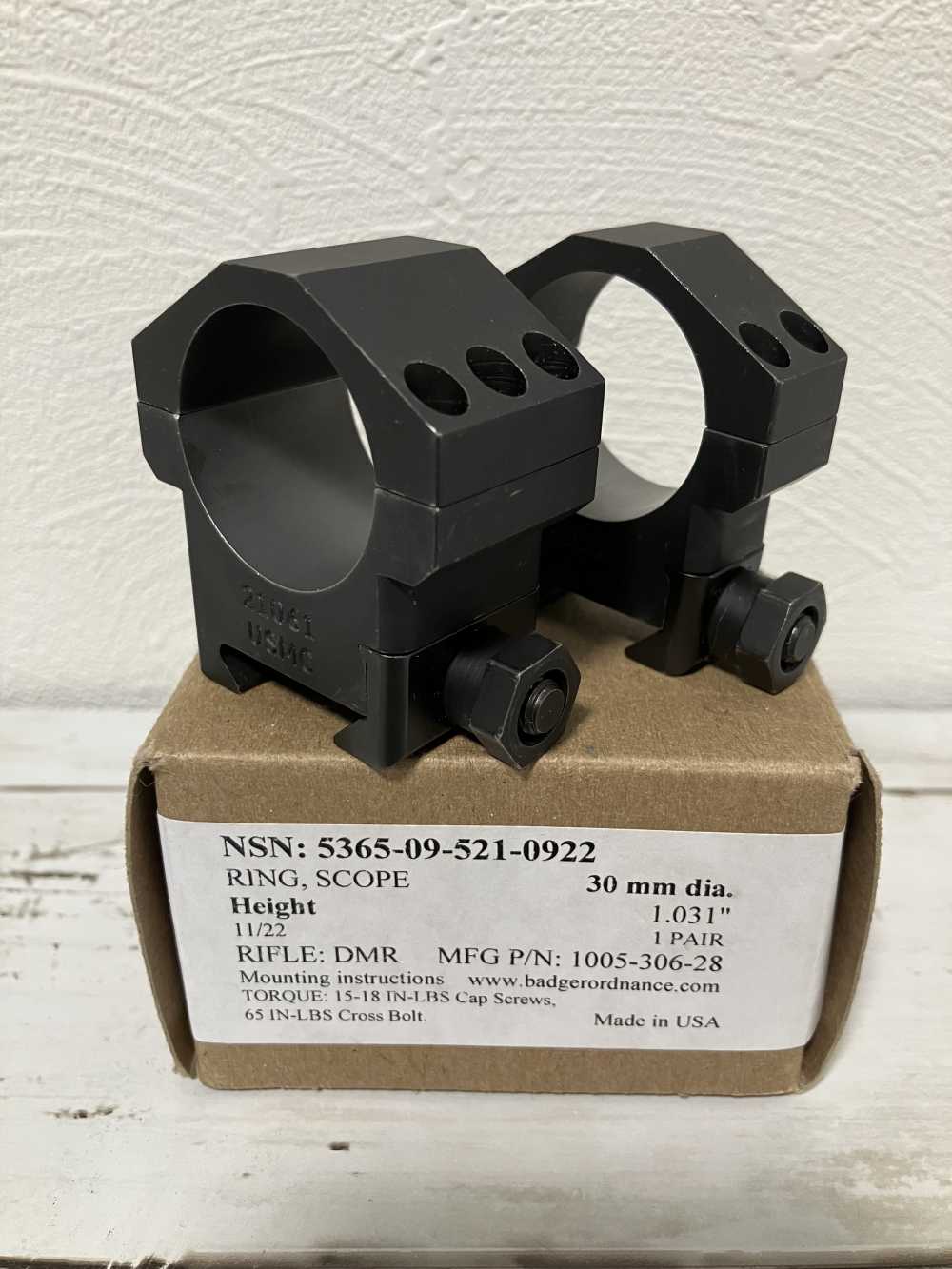 「Badger ordnance バジャーオードナンス　リング」のメイン画像