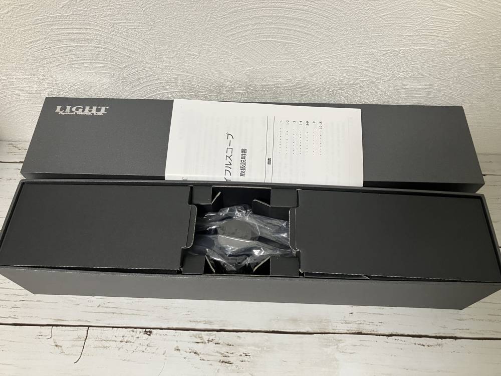 「ライト光機　30mmチューブスコープ　2.5-15×50mm」のメイン画像