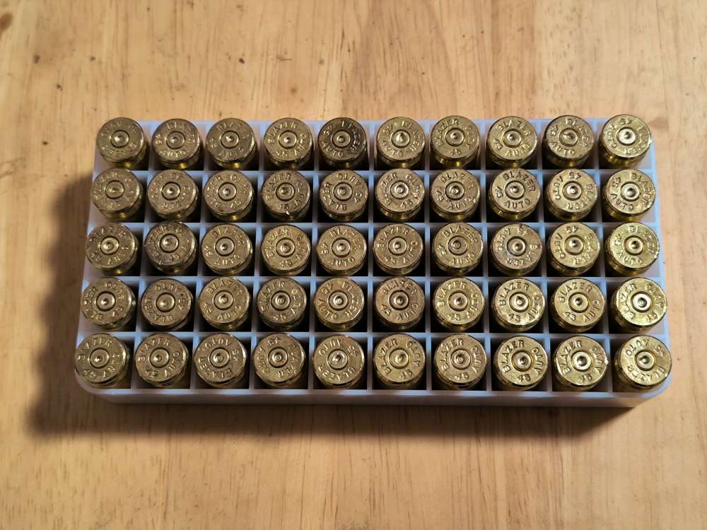 「45ACP 薬莢 50個」のメイン画像