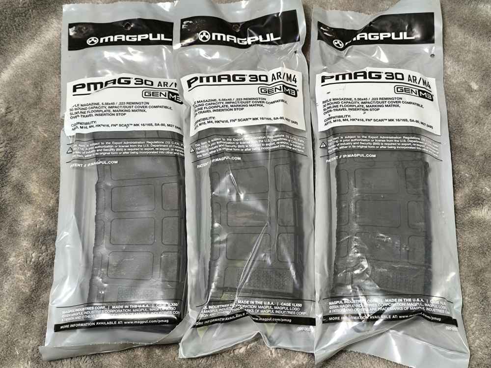 「M4 PMAG 実マグ 新品3個 マガジン 実物」のメイン画像