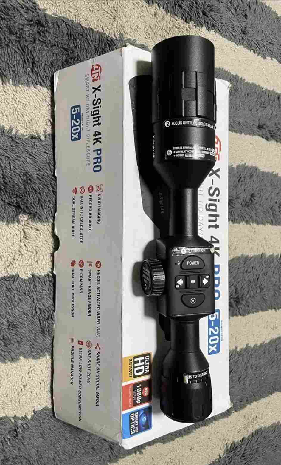 「ATN X-sight 4K PRO 5-20 未使用」のメイン画像