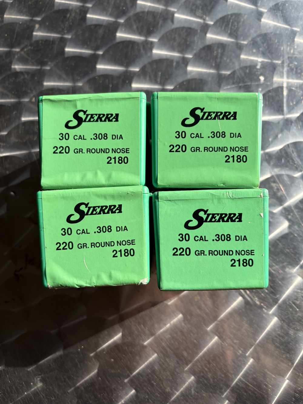 「308口径220grラウンドノーズ弾頭」のメイン画像