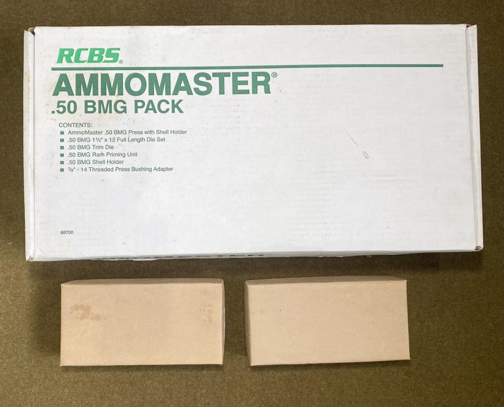 「RCBS AMMOMASTER 50口径用　リローディングセット」のメイン画像