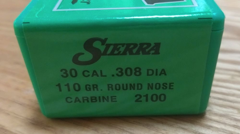 「30口径弾頭（ｼｴﾗ 2100 110gn）100個 （新品）」のメイン画像