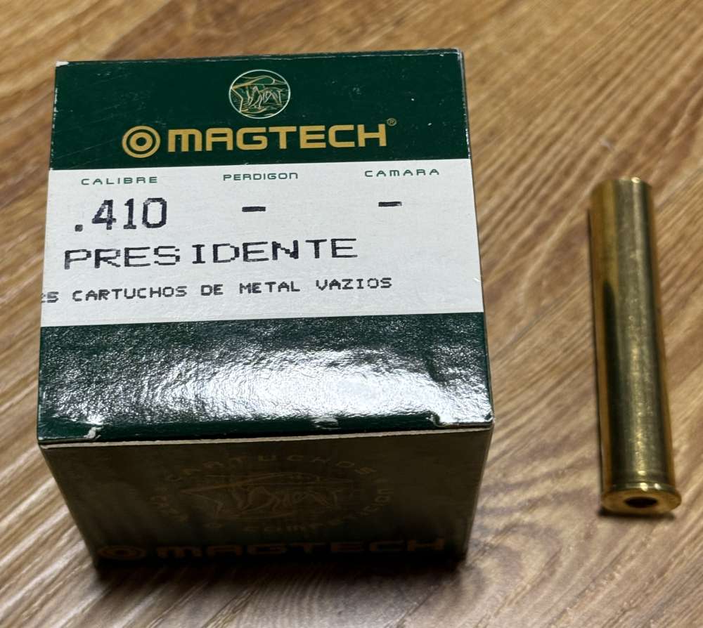 「MAGTECH製　20番 真鍮薬莢（新品）ケース」のメイン画像