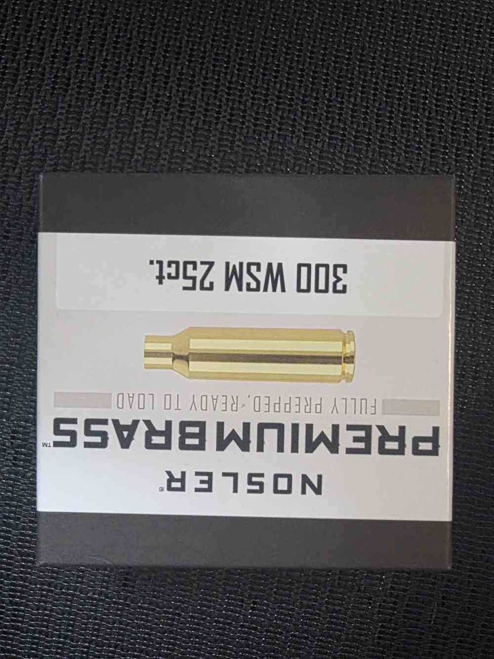 「ノスラー社製　真鍮空薬莢　300WSM　4箱セット」のメイン画像