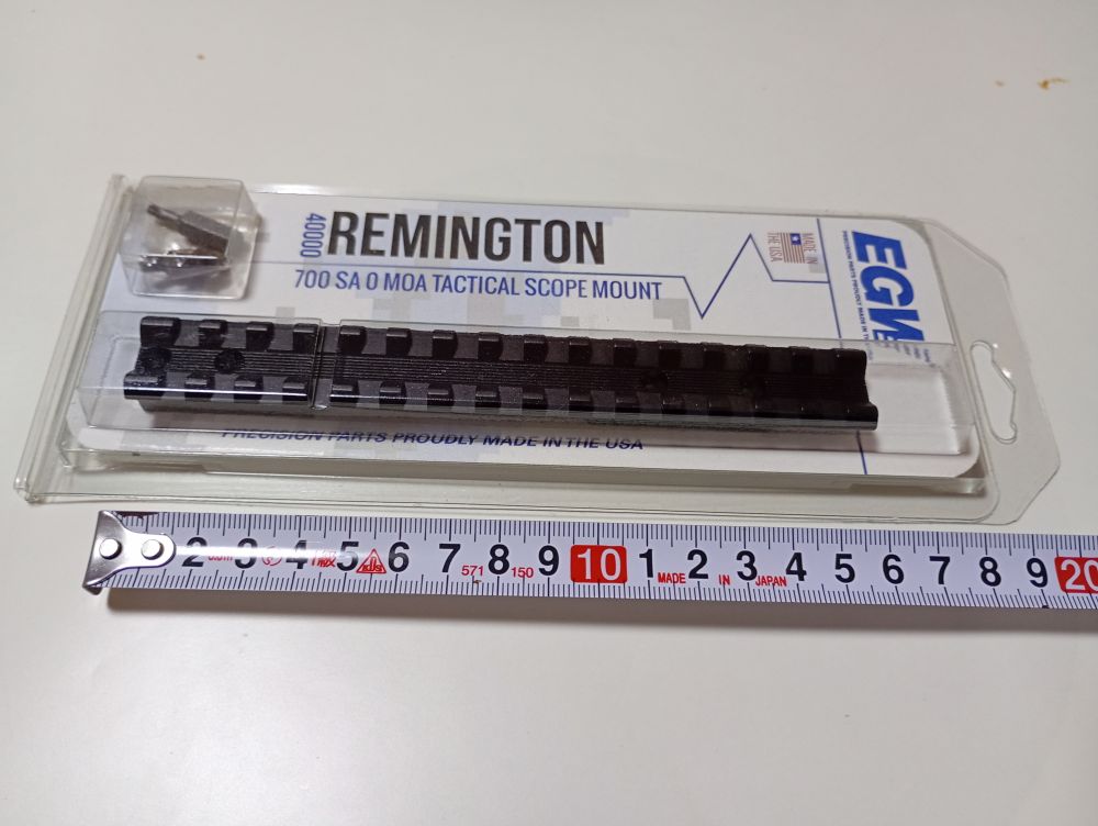 「【新品】EGW　スコープリングベース　Rem700用」のメイン画像
