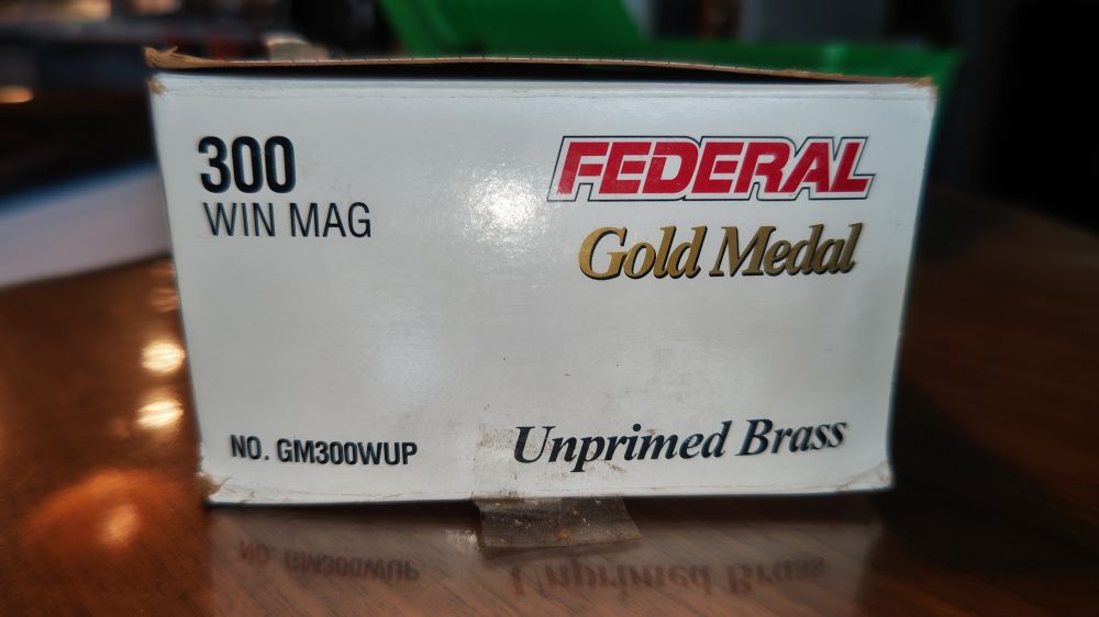「 Federal Gold Medal 300Win mag 新品薬莢」のメイン画像