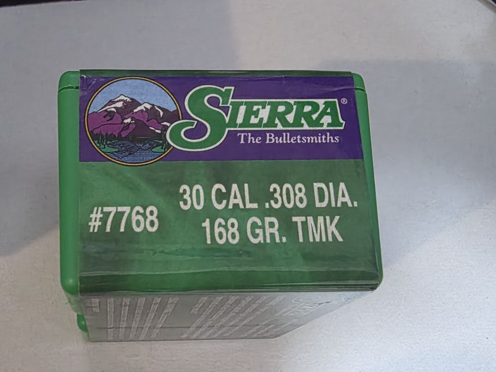 「シエラ弾頭　3箱セット　30cal 168gr TMK　＃7768」のメイン画像