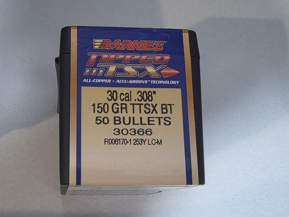 「バーンズ社製　非鉛弾頭　TTSX 30-150gr　4箱セット」のメイン画像