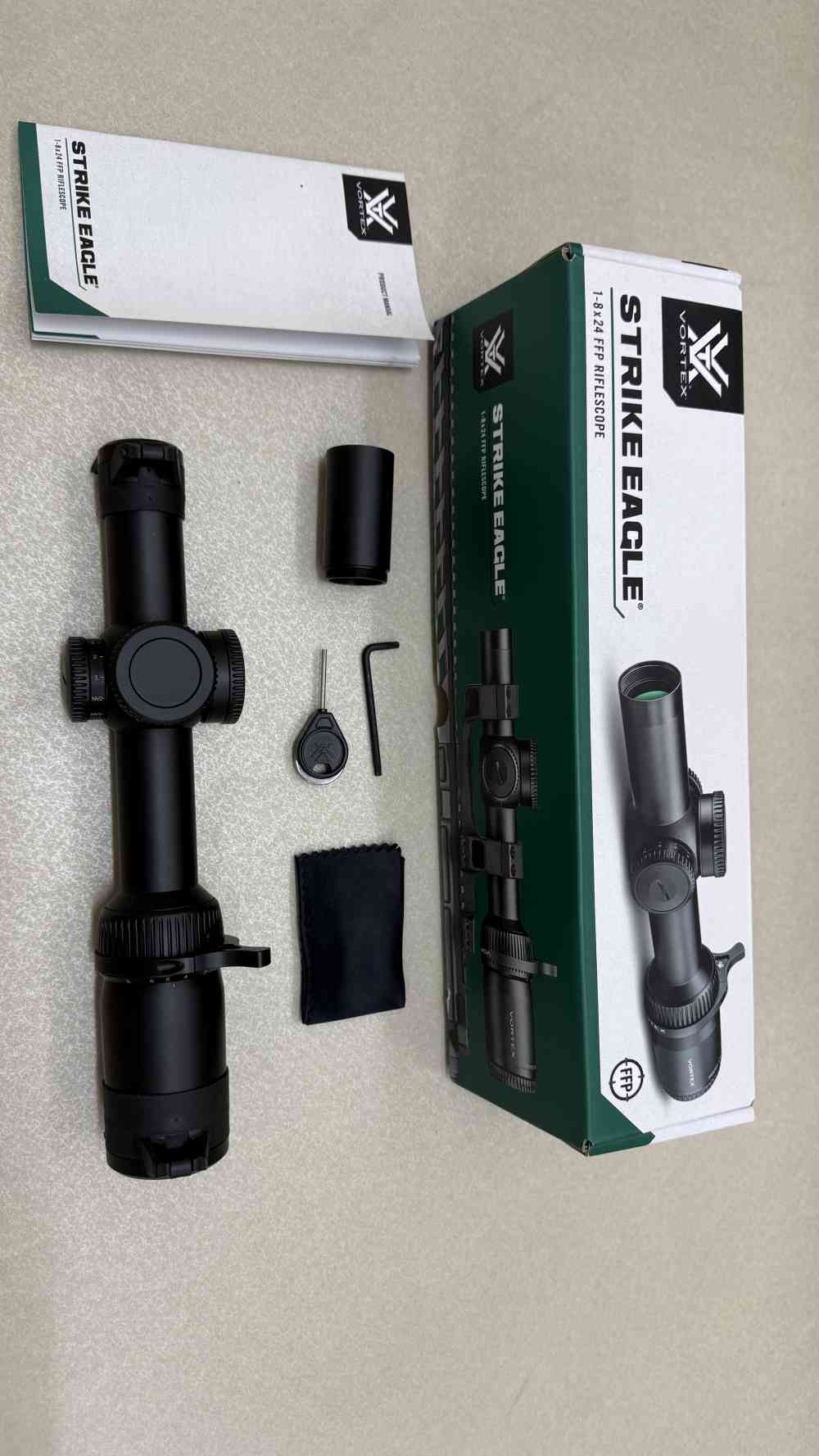 「vortex STRIKE EAGLE® 1-8 x 24 FFP 」のメイン画像