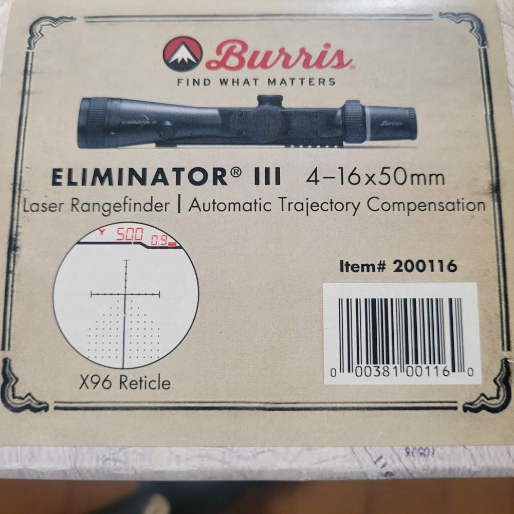 「ELMINATOR　Ⅲ　4ｘ16ｘ50」のメイン画像