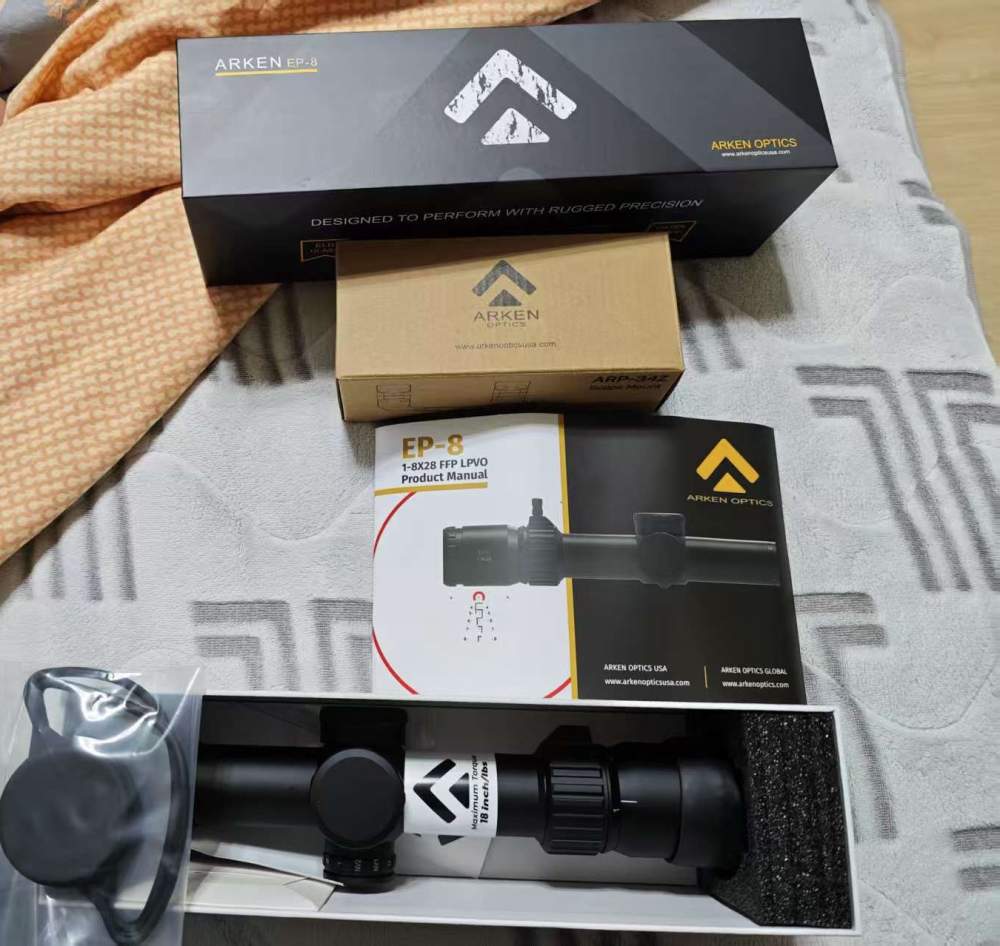 「ARKEN OPTICS EP8 1-8倍 売ります」のメイン画像